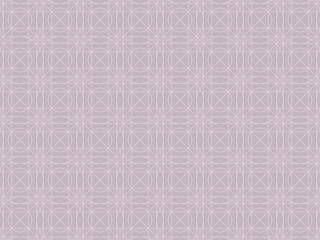 Line geometry seamless pattern. Vector background. Elegant luxury style repeatable motif for wrapping paper, fabric, backdrop.