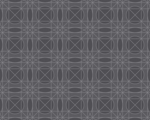 Line geometry seamless pattern. Vector background. Elegant luxury style repeatable motif for wrapping paper, fabric, backdrop.