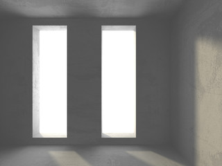 Abstract geometric concrete architecture background