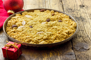 Original Sbrisolona cake from Mantova Italy