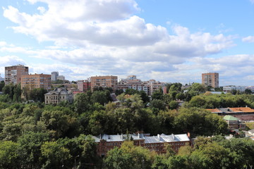 Fototapeta na wymiar Views of Nizhniy Novgorod, Russia, 2017