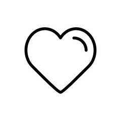 Heart flat icon