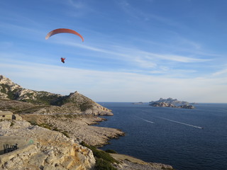 Fototapeta na wymiar Presqu'île du Cap Croisette - Marseille