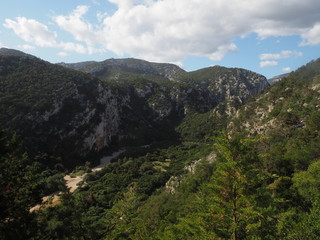 Ein wunderschönes Tal auf Sadinien