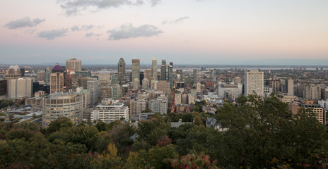 Fototapeta na wymiar Montréal city 
