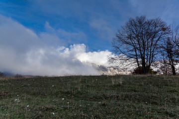 View of Maiella mountain