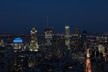 Obraz premium Montréal by night