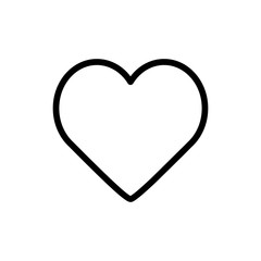 Heart flat icon