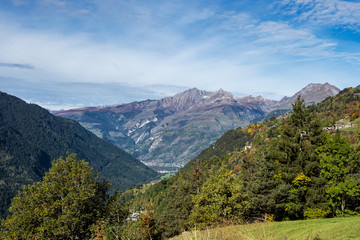 Fototapeta na wymiar Frankreich - Auvergne-Rhone-Alpes - Montvalezan