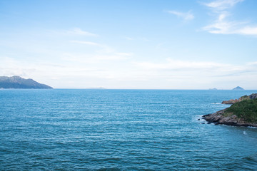 Nha Trang bay, view from Pham Van Dong highway