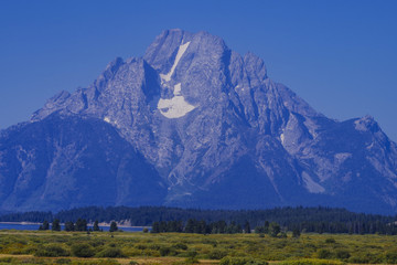 Obraz premium Yellowstone-Nationalpark und die geothermalen Quellen in den Vereinigten Staaten