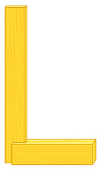 Carpenter's angle tool