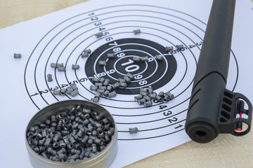 airgun and pellets
