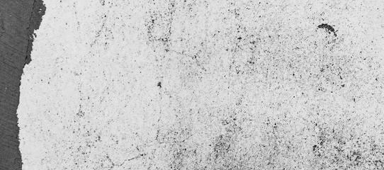 The panorama of grunge gray concrete,cement texture or background.Copy space. Place for text.graphical resource.