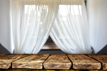 Empty table background