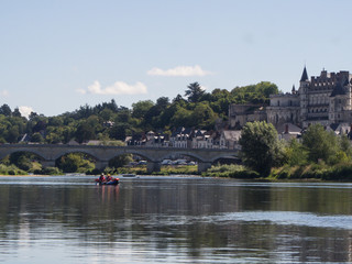 River of Loir in Amboise, France