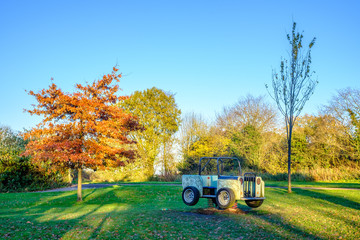 Children play area in Woodgate Valley Country Park