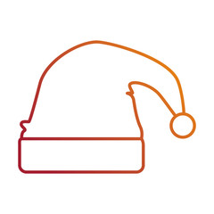 christmas hat decorative icon