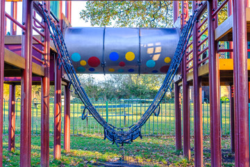 Children play area in Woodgate Valley Country Park