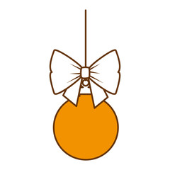 christmas ball hanging icon