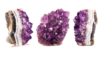 beautiful sparkling crystals, gemstone isolated on whithe background