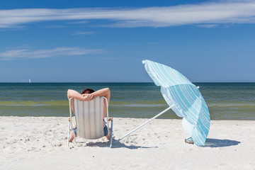 Leisure time at the seaside