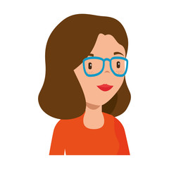 beautiful teacher female avatar character