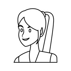 Business couple teamwork icon vector illustration graphic design