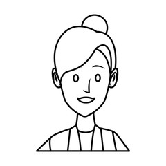 Business couple teamwork icon vector illustration graphic design