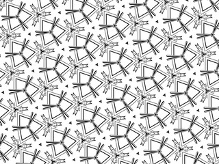 Picture with black and white elements.
