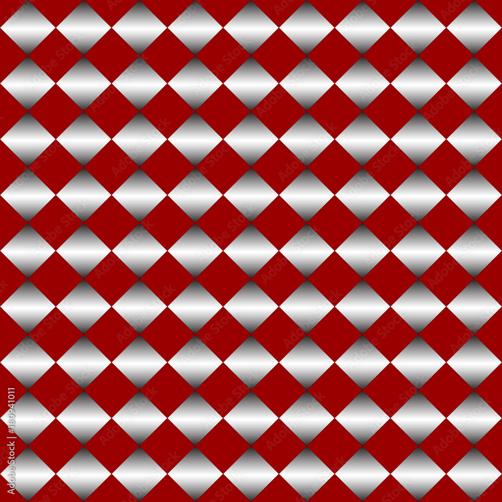 Poster abstract seamless pattern. seamless pattern with rhombuses. the red rhombus. vector illustration.