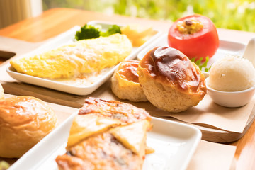 close up of brunch