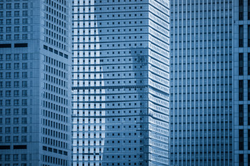 Fototapeta premium Close-Up Of Modern Office Buildings.