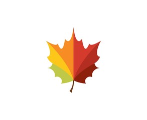 Leaf autumn logo