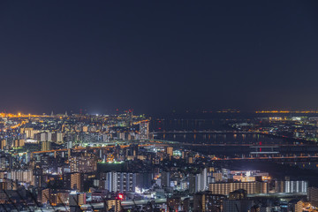 Fototapeta na wymiar 大阪梅田から見る夜景