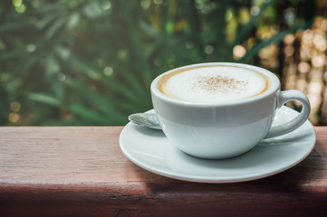 Cappuccino coffee