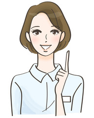 看護師の女性
