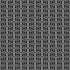 Abstract background, geometric seamless texture pattern for any purposes. Abstract black and white color modern background design. Futuristic shape. Vector illustration