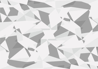 3D Low Polygon Geometry Background. Vector illustration
