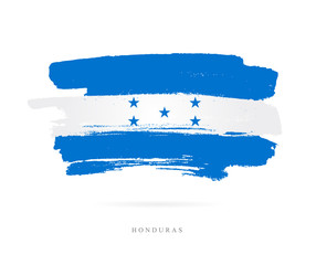 Flag of Honduras. Abstract concept