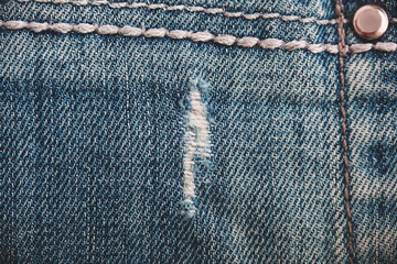 Denim Jeans Background With Seam of Jeans Fashion Design. 