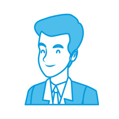 Businessman executive cartoon