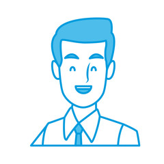 Businessman executive cartoon