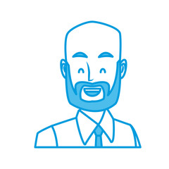 Businessman executive cartoon