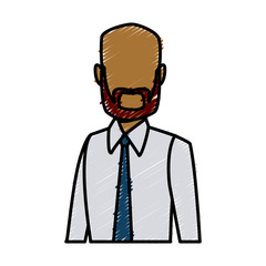 Businessman executive cartoon