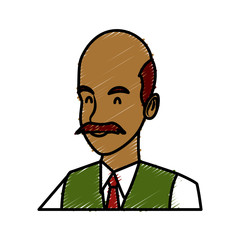 Businessman executive cartoon