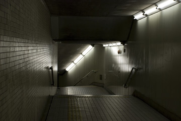 Basement staircase