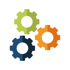 Gears machinery pieces