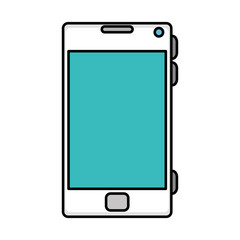 smartphone device isolated icon