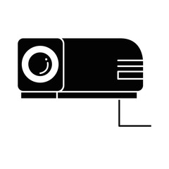 beam video isolated icon